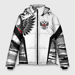 Куртка зимняя мужская Камуфляж Россия, цвет: 3D-черный