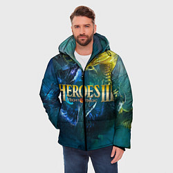 Куртка зимняя мужская Heroes of Might and Magic, цвет: 3D-светло-серый — фото 2