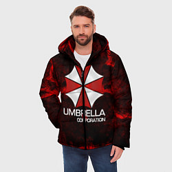 Куртка зимняя мужская UMBRELLA CORP, цвет: 3D-черный — фото 2