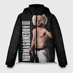 Куртка зимняя мужская Хабиб Нурмагомедов, цвет: 3D-черный