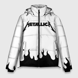Куртка зимняя мужская METALLICA, цвет: 3D-черный
