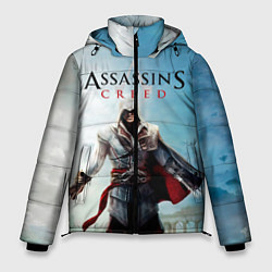 Куртка зимняя мужская Assassins Creed, цвет: 3D-красный