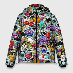 Куртка зимняя мужская Stickerboom, цвет: 3D-светло-серый