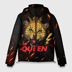 Куртка зимняя мужская The Queen, цвет: 3D-черный