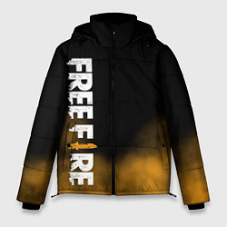 Куртка зимняя мужская Free fire, цвет: 3D-черный