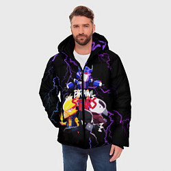 Куртка зимняя мужская Brawl Stars CROW, цвет: 3D-черный — фото 2