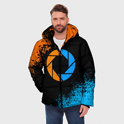 Куртка зимняя мужская PORTAL, цвет: 3D-черный — фото 2