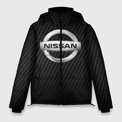 Куртка зимняя мужская NISSAN, цвет: 3D-черный