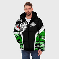 Куртка зимняя мужская Пограничные Войска, цвет: 3D-черный — фото 2