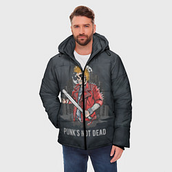 Куртка зимняя мужская Punk??s Not Dead, цвет: 3D-черный — фото 2