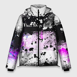 Куртка зимняя мужская THREE DAYS GRACE, цвет: 3D-черный