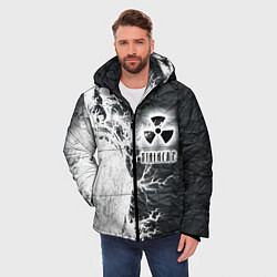 Куртка зимняя мужская Сталкер, цвет: 3D-черный — фото 2