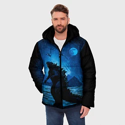 Куртка зимняя мужская GODZILLA, цвет: 3D-черный — фото 2