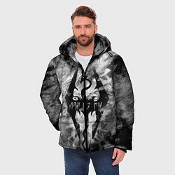 Куртка зимняя мужская THE ELDER SCROLLS, цвет: 3D-черный — фото 2