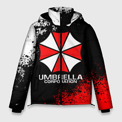 Куртка зимняя мужская RESIDENT EVIL UMBRELLA, цвет: 3D-красный