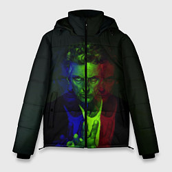 Куртка зимняя мужская DOCTOR WHO, цвет: 3D-черный