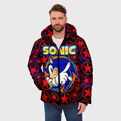 Куртка зимняя мужская Sonic, цвет: 3D-светло-серый — фото 2