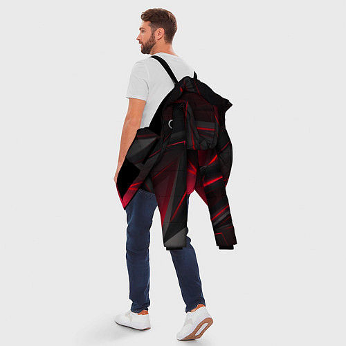 Мужская зимняя куртка AUDI / 3D-Черный – фото 5