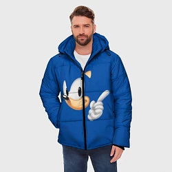 Куртка зимняя мужская Sonic, цвет: 3D-черный — фото 2