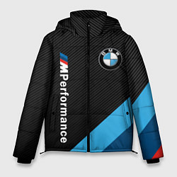 Куртка зимняя мужская BMW M PERFORMANCE, цвет: 3D-черный