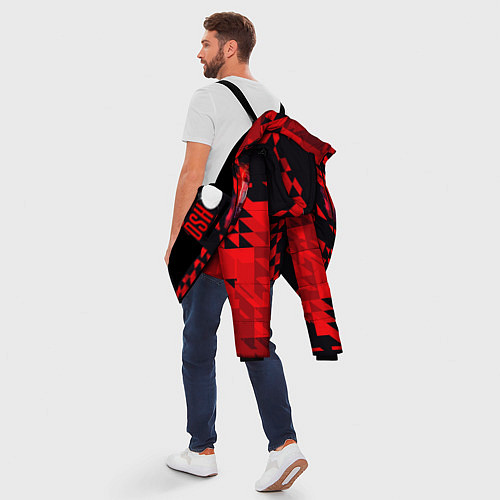 Мужская зимняя куртка Bloodshot / 3D-Черный – фото 5