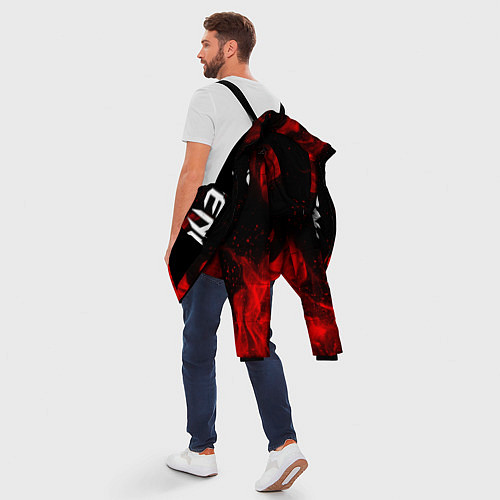 Мужская зимняя куртка VENUM / 3D-Черный – фото 5