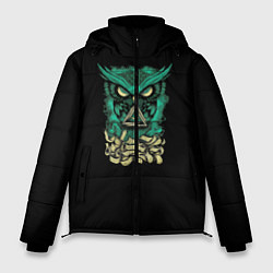 Куртка зимняя мужская Owl 1, цвет: 3D-черный