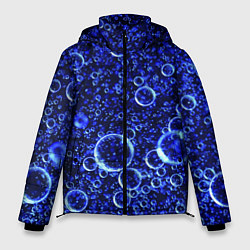 Куртка зимняя мужская Пузыри, цвет: 3D-черный