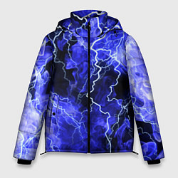 Куртка зимняя мужская МОЛНИЯ BLUE, цвет: 3D-светло-серый