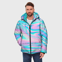Куртка зимняя мужская WAVES, цвет: 3D-светло-серый — фото 2