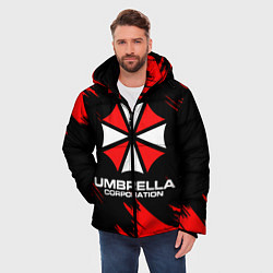 Куртка зимняя мужская Umbrella Corporation, цвет: 3D-черный — фото 2