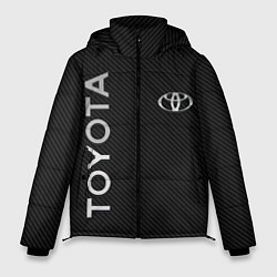 Куртка зимняя мужская Toyota CARBON, цвет: 3D-красный