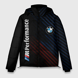 Куртка зимняя мужская BMW PERFORMANCE, цвет: 3D-красный