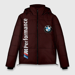 Куртка зимняя мужская BMW CARBON, цвет: 3D-черный