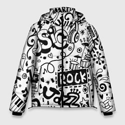 Куртка зимняя мужская Rock, цвет: 3D-черный