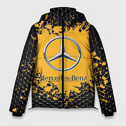 Куртка зимняя мужская Mercedes, цвет: 3D-светло-серый
