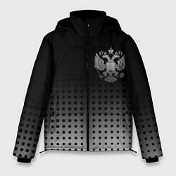 Куртка зимняя мужская Герб, цвет: 3D-светло-серый