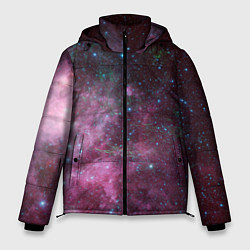 Куртка зимняя мужская Birth and death of stars, цвет: 3D-черный