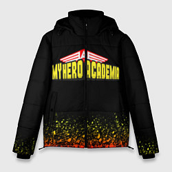 Мужская зимняя куртка MY HERO ACADEMIA logo on FIRE