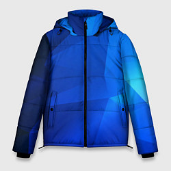 Куртка зимняя мужская SHADES OF BLUE, цвет: 3D-красный