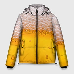 Куртка зимняя мужская ЖИВОЕ ПЕННОЕ, цвет: 3D-черный