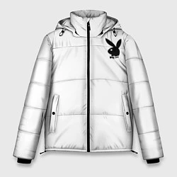 Куртка зимняя мужская Зайчик playboy, цвет: 3D-черный