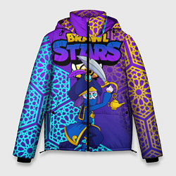 Куртка зимняя мужская MORTIS BRAWL STARS, цвет: 3D-светло-серый