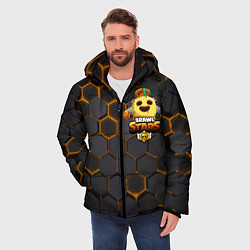 Куртка зимняя мужская Brawl Stars Robot Spike, цвет: 3D-черный — фото 2