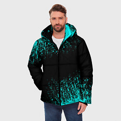 Куртка зимняя мужская Краска, цвет: 3D-светло-серый — фото 2