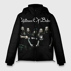 Куртка зимняя мужская Children of Bodom 3, цвет: 3D-красный