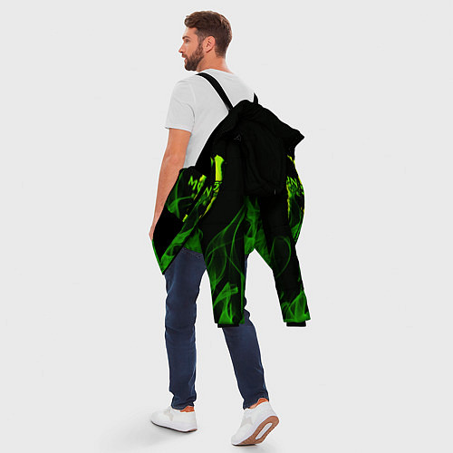 Мужская зимняя куртка MONSTER ENERGY / 3D-Черный – фото 5