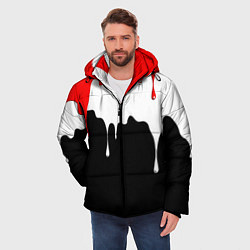 Куртка зимняя мужская ПОДТЁКИ, цвет: 3D-черный — фото 2