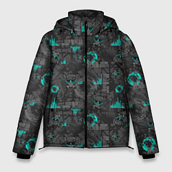 Куртка зимняя мужская Cyber, цвет: 3D-черный