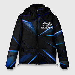 Куртка зимняя мужская SUBARU, цвет: 3D-черный